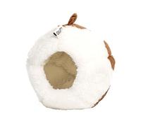 Hamster Warm Hammock Houses and Hideouts: Hanging Cotton Warm Bed for Small Animal Winter - Hamster Hideout Winter House for Guinea Pig Hedgehog Chinchilla