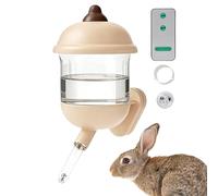 Hamster Water Bottle - 170ML Magnetic Drip Free Dispenser, Cage Water Bottle with Remote Control | ABS Pet Hydration Feeder 7.8x10x1