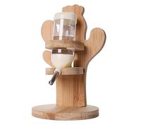 Hamster Water Bottle Auto Dispenser for Guinea Hedgehog Animals, Leaf