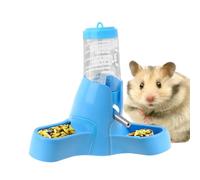 Hamster Water Bottle,Automatic Food And Water No Drip Bottle For Small Animal Cage - Pet Accessories 80ml Hamster Drinker