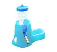 Hamster Water Bottle - Automatic Leak-Proof Water Feeder with Stand | Ball Bearing Waters Dispenser, Upright Waters Jar for Small Pets, Non-Slip Standable Feeding Supplies for Gerbil and Syrian