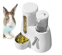 Hamster Water Bottle - Automatic Pig Feeder 14x16cm, Prevent Spills | Split Structural Design Food Dispenser Cage, Food Dispenser for c