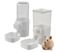 Hamster Water Bottle - Drip-free Cage Dispenser, BPA Free Pet Feeder | Hanging Hydration Container for Watching Sheaf