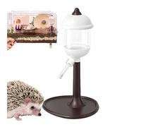 Hamster Water Bottle, Small Animal Water Bottle, Glass Tank Waterer Feeder with Accessory, Cage Supply for Bunny Chinchilla Hedgehog Mice Squirrel Ferret Secure Hydration Compact Easy Use