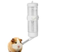 Hamster - Water Bottle | Small-pet Hydration Station, 250ml No-leak Drinking Dispenser For Chinchilla Ferret Squirrel Gerbil Habitats, Adjustable Holder With Steady Nozzle For Clean Cage Hydratio