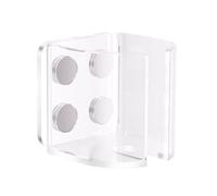 Hamster Water Bottle Stand, Hamster Cage Water Bottle Holder, Transparent Feeder Clip for Squirrel, Multifunctional Magnetic Hamster Water Bottle Holder for Hedgehogs, Gerbils, Squirrel