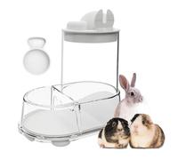 Hamster Water Bowl Dispenser Transparent with Tank