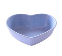 Hamster Water Bowl Spill-Proof Chew-Proof Cute Heart-Shaped | Gerbil Food Bowl Water Dish for Cage Habitat Enclosure House Bedroom Apartment Room Hutch Tank