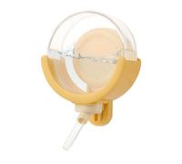 Hamster Water Dispenser - ABS PP Glass 9.5x13.6cm 150ml | Magnetic No-Drip Drinking Bottle | Small Animal Water Container For Hamster Gerbil Chinchilla Bunny Ferret Hedgehog Cage And Tank Use