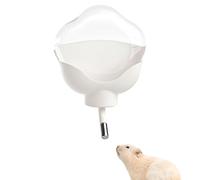 Hamster Water Dispenser, Leakproof Clear 500ml Drinker for Cage Feeding, Stable Bottle with Easy, Hydration Tool for Small Pet Routine, Hamsters Care, and Outdoor Fun 7.28x5.12x2.95 inches