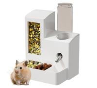Hamster Water Feeder - Hamster Snack Dispensver for Interactive Hydration, Fun Feeding with Hedgehog, Bunny Feeder for Living Room, Bedroom, Indoors, Outdoors, PP Polystyrene, 80 ml / 120 ml