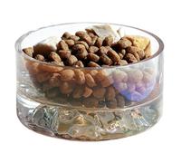 Hamster Water Feeding Bowl, 45 ml Glass Feeding Bowl for Pets | Hamster Drinking Cup - for Budgies, Lovebirds, Parakeets, Cockatiels, Finches, Chinchillas, Mice, Rabbits, Macaws