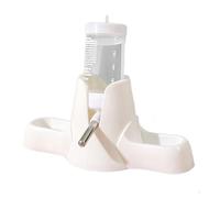 Hamster Water Fountain - Bottle Holder | Drip Free Drinking Bowls for Gerbils, Mice, Degus, Lemmings, Cage Accessories, Pets, Hydration, Practical, Safe Home