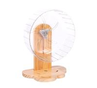 Hamster wheel 18cm Silent Exercise Large Transparent Running Ball For Whisper-Quiet Cage Fitness Toy for Pets