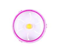 Hamster wheel 21cm Silent Runner Golden Wire Bear Hedgehog Wheel Hamster Sporting Goods for Pets(Pink,12cm)
