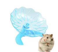 Hamster Wheel - 7 Inch Silent Clear Exercise Wheel | Fitness Toy for Small Animals for Hamsters, Gerbils, Rats | Rewarding Pet Running Ball
