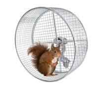 Hamster wheel Metal Running Exercise Anti Slip Mute Toy Cage Accessories For Hedgehogs Rats Squirrel Play And Run Pet Supplies for Pets