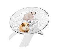Hamster Wheel - PP 18 x 11 cm | Silent Exercise Wheel with Silent Robust Fun, Gerbils, Mice, Crabs, for Cages with Swivel Platform PêrTo