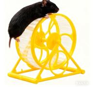 Hamster Wheel - Quiet Hamster Wheel Pets for Sports | Silent Breathable with Stand Running Toy for Small Pets for Medium Breeds Gold Bears Chinchilla Hedgehog Gerbil