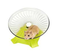Hamster Wheel, Running and Exercise Toys with Stand - Silent Running Wheels for Hamsters | for Small Animals, Chinchillas, Gerbil, Turtle, Reptiles, Ferret, Cage and Tub