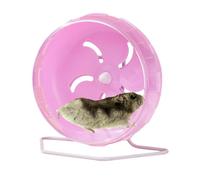 Hamster Wheel Silent 14cm Hamster Exercise Wheel Adjustable Height Silent Running Hamster Wheel For Dwarf Syrian Hamster Gerbils Mice Hedgehog