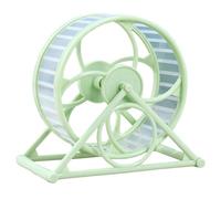 Hamster Wheel Silent, 14cm Small Animal Exercise Running Wheel with Bracket, Quiet Spinner Treadmill for Dwarf Syrian Hamster Gerbil Rat Mice
