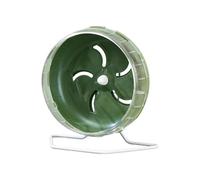 Hamster Wheel Silent, 8.3 Inch Large Gerbil Hedgehog Wheel, Adjustable Stand Quiet Spinner Syrian Hamster Running Wheels for Chinchilla Dwarf Pet Small Animals Cage Exercise, Green