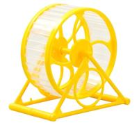 Hamster Wheel - Silent and Ventilated Accessory for Bored Animals | Hamster Exercise Wheel for Cage Running - for Medium Breeds Golden Hamster Chinchilla Rabbit Urchin and Gerbil
