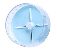 Hamster Wheel, Silent Hamster Exercise Wheels Quiet Spinner Hamster Running Wheels for Gerbil Dwarf Syrian Hamster Rat Mice(20cm-Blue)