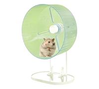 Hamster Wheel, Silent Hamster Wheel - Animal Spinner Rad Toys | Acrylic Silent Training Spinner Animals lead accessories for racing -dwarf -Syrian hamsters, introduction of our stylish and silent