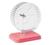 Hamster Wheel Silent - PP Environmentally, Friendly Material, Anti Skid Safety Base, Anti Fall Prevention Design, Mute Stable action | Pet Comfort Exercise For Fat Hamsters Golden Bear Small Animal
