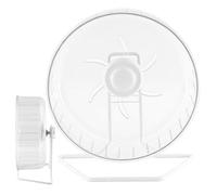 Hamster Wheel Silent Silent Transparent Rotary Running Spinner with Stand