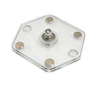 Hamster Wheel | Stable Strong Magnet Cage Accessory, Silent Wheel for Hamster - Hedgehogs, Hermit Crabs, Ferrets, Squirrels, Chinchillas, Dwarf Rabbits