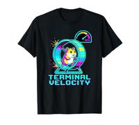 Hamster Wheel Terminal Velocity Pixel Art 8-Bit Retro Gaming T-Shirt