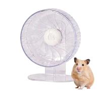 Hamster Wheels - Adjustable Height Silent Rotary Habitat Accessories,Small Hamster Wheel - for Enrichment Gerbil Mice Mouse Sugar Glider Hedgehog Ferret Bunny Pet Animal