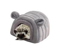 Hamster Winter Warm House Bed, Cozy Hamster Cave Nest for Small Pets, Insulated Pet House Bed for Hamsters, Hedgehogs, and Parrots, Perfect Winter Nest for Small Animals