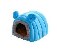 Hamster Winter Warm House Bed - Winter Sleeping Shelter, Modern Warm House Bed | Shape Shelter, Storage Rack Decoration for Small Animals, Molleto Dome Grid