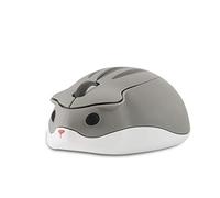 Hamster Wireless Silent Mouse, Cute Animal Cordless Mice 1200DPI Portable Optical Quiet Mice for Travel School Office for PC Computer Laptop Gift (Gray)