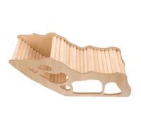 Hamster Wooden House Cave Hideout for Climbing and Play
