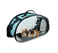Hamsters Carrier Small Pet Outdoor Travel Cage Portable Transparent Zipper Carrier Carry Case Foldable Travel Carriers Hamster-outgoing Bag