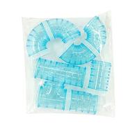 Hamsters Tube Adventure External Pipe Set Transparent Toy To Expand Space Connection Tunnel Toy Set Tunnel