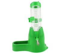 Hamsters Water Bottle Automatic Feeder Water Food Dispenser for Small Animals Guinea Pig Rat Rabbit Dwarf Gerbil Green, Decoraciones al aire libre