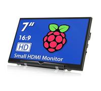 HAMTYSAN Raspberry Pi Screen 7" Small HDMI Monitor 800x480 LCD Display Screen, Plug & Play for Rspberry Pi 5/4/3 Win11/10/8/7 (Non-Touch)