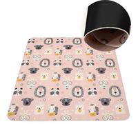 HAMUR HOME Nursery Rug, NON TOXIC Play Mats for Kids 150 x 150cm Non-Slip Foldable Crawling Mats for the Floor, Playmat for Children's Rooms, Playrooms - Machine Washable, Play mats for toddlers