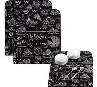 Hamur Home Set of 2 Drying Mats Microfiber Drying Mat for Dishes 40 X 46 Cm Quick-Drying Absorbent Sink Mat Dish Drying Mat Dish Mat for The Kitchen Counter