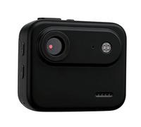 Hamwesh 1080P Action Camera, Travel Mini Body Camera for Live Streaming Cycling Skiing Hiking, Portable Cam with Flip Screen 143 Degree Wide Angle Anti Shake for Enthusiasts (Black)