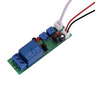 Hamwesh 12V 24V Timer Relay Module with Adjustable On/Off Switch for Machine Test Circuits and Fish Tank Pump Operation (DC 5V 0-30 minutes adjustable)