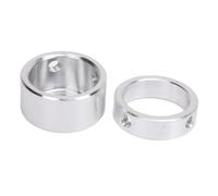 Hamwesh 1in Aluminum Fitness Equipment Handle End Cover for Gym | Metal Handle Cover Plate, Easy Install Strength Training Attachment, for 25mm Tube Home Gym Equipment