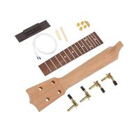 Hamwesh 21 Inch DIY Ukulele Kit, Unfinished Wooden Build Your Own Ukulele, 4 String Instrument, Pre Sanded and Drilled, for Family Activities, with Personalized Design Options, for Kids