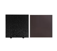 Hamwesh 3D Printer PET PEI Build Plate, Smooth Carbon Fiber PET With Textured PEI Spring Steel Sheet For Ender 5 Plus 3D Printers (Steel Plate and 1.2mm Magnetic Sticker)